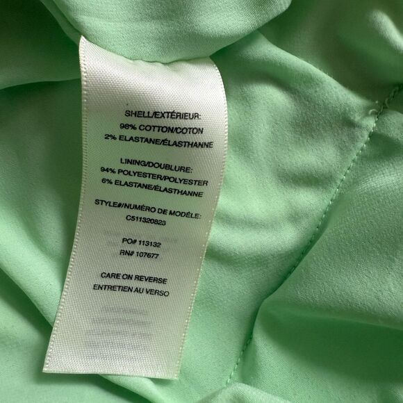 Alice + Olivia Green Floral Pleated Tania Skirt – Size 6 - Picture 4 of 5